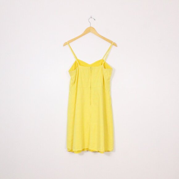 *Ricki's Y2K Yellow Sweetheart Spaghetti Strap Mini Dress - Picture 5 of 5
